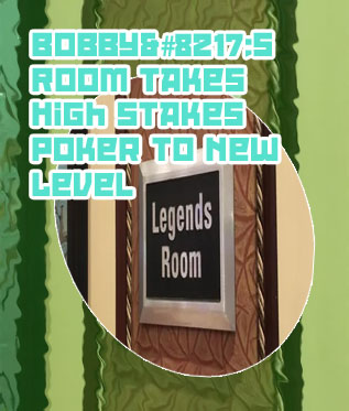 Bellagio high stakes poker room