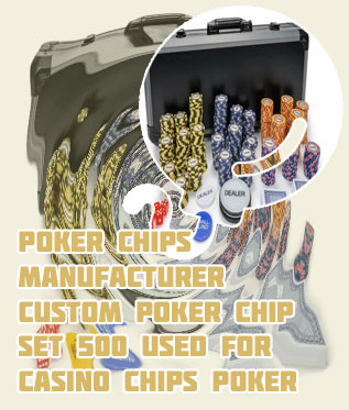 Monte carlo poker chip set 1000