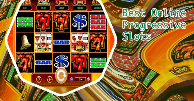 Progressive online slot machine