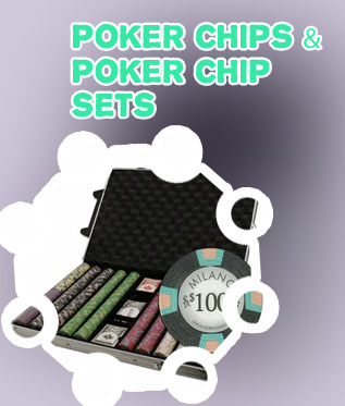 Real clay poker chip sets